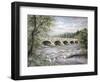 Summertime Pakenham Bridge-Kevin Dodds-Framed Giclee Print