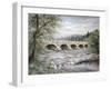 Summertime Pakenham Bridge-Kevin Dodds-Framed Giclee Print