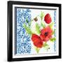 Summertime Poppies I-Irina Trzaskos Studios-Framed Giclee Print