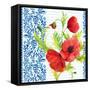 Summertime Poppies I-Irina Trzaskos Studios-Framed Stretched Canvas