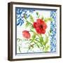 Summertime Poppies II-Irina Trzaskos Studios-Framed Giclee Print