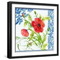 Summertime Poppies II-Irina Trzaskos Studios-Framed Giclee Print