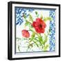 Summertime Poppies II-Irina Trzaskos Studios-Framed Giclee Print