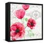 Summertime Poppies IV-Irina Trzaskos Studios-Framed Stretched Canvas