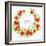 Summertime Poppies Wreath-Irina Trzaskos Studios-Framed Giclee Print