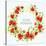 Summertime Poppies Wreath-Irina Trzaskos Studios-Stretched Canvas