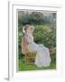 Summertime: Portrait of the Artist's Wife, Hannah-Edward Killingworth Johnson-Framed Giclee Print