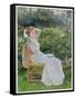 Summertime: Portrait of the Artist's Wife, Hannah-Edward Killingworth Johnson-Framed Stretched Canvas