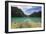 Summertime Scenic View  at Lake Louise, Alberta, Canada-George Oze-Framed Photographic Print