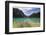 Summertime Scenic View  at Lake Louise, Alberta, Canada-George Oze-Framed Photographic Print