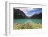 Summertime Scenic View  at Lake Louise, Alberta, Canada-George Oze-Framed Photographic Print