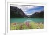Summertime Scenic View  at Lake Louise, Alberta, Canada-George Oze-Framed Photographic Print