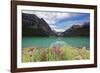 Summertime Scenic View  at Lake Louise, Alberta, Canada-George Oze-Framed Photographic Print