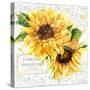 Summertime Sunflowers I-Irina Trzaskos Studios-Stretched Canvas