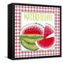Summertime Watermelons 1-Jean Plout-Framed Stretched Canvas