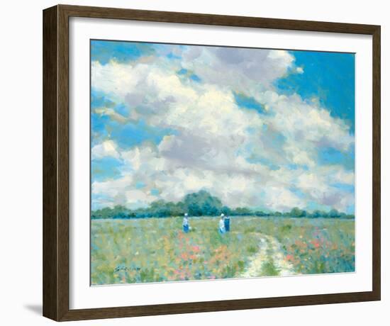 Summertime-Andre Gisson-Framed Giclee Print