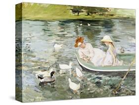 Summertime-Mary Cassatt-Stretched Canvas