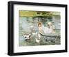 Summertime-Mary Cassatt-Framed Giclee Print