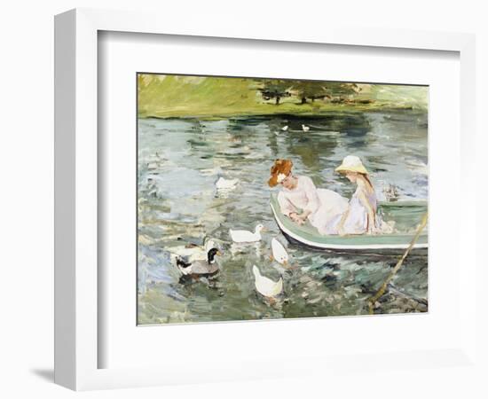 Summertime-Mary Cassatt-Framed Giclee Print