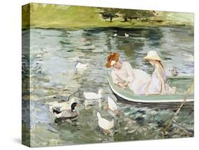 Summertime-Mary Cassatt-Stretched Canvas