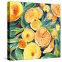 Summery Citrus-Kristy Rice-Stretched Canvas