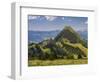 Summery mountain landscape in the Bernese Oberland-enricocacciafotografie-Framed Photographic Print