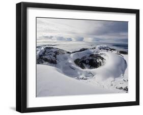 Summit Crater, Volcan Cotopaxi, 5897M, the Highest Active Volcano in the World, Ecuador-Christian Kober-Framed Photographic Print