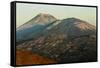 Summit of 1745M Active Volcan San Cristobal on Left, Chinandega, Nicaragua, Central America-Rob Francis-Framed Stretched Canvas