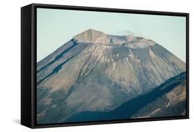 Summit of Active Volcan San Cristobal-Rob Francis-Framed Stretched Canvas