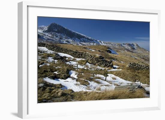 Summit of Cyfrwy on Left, 811M-Duncan Maxwell-Framed Photographic Print