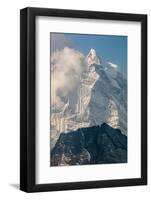 Summit of Mt. Ama Dablam, Nepal.-Lee Klopfer-Framed Photographic Print