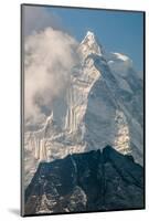 Summit of Mt. Ama Dablam, Nepal.-Lee Klopfer-Mounted Photographic Print