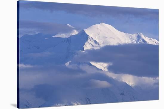 Summit of Mt. Mckinley in Summer-Paul Souders-Stretched Canvas