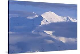 Summit of Mt. Mckinley in Summer-Paul Souders-Stretched Canvas