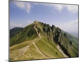 Summit of Puy De Sancy, Puy De Dome, Park Naturel Regional Des Volcans d'Auvergne, France-David Hughes-Mounted Photographic Print