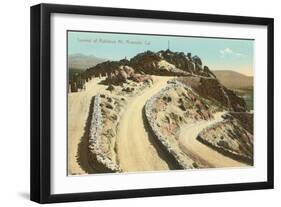 Summit of Rubidoux Mountain, Riverside, California-null-Framed Art Print