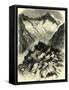 Summit of the Aeggischorn Switzerland-null-Framed Stretched Canvas