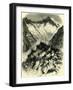 Summit of the Aeggischorn Switzerland-null-Framed Giclee Print