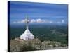 Summit of the Hill of the Cross, Krizevac, Medjugorje, Bosnia Herzegovina, Europe-Pottage Julian-Stretched Canvas