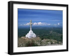 Summit of the Hill of the Cross, Krizevac, Medjugorje, Bosnia Herzegovina, Europe-Pottage Julian-Framed Photographic Print