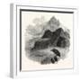 Summit of the Pic Du Midi D'Osseau Pyrenees 1854-null-Framed Giclee Print