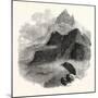 Summit of the Pic Du Midi D'Osseau Pyrenees 1854-null-Mounted Giclee Print