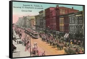 Summit Street, Toledo-null-Framed Stretched Canvas