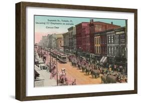 Summit Street, Toledo-null-Framed Art Print