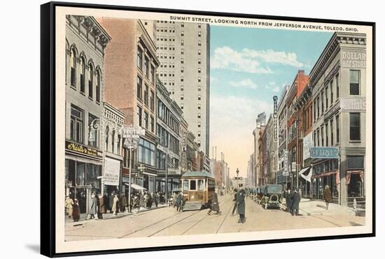 Summit Street, Toledo-null-Framed Stretched Canvas