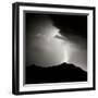 Summit Strike Sq BW-Douglas Taylor-Framed Photographic Print