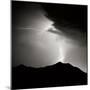 Summit Strike Sq BW-Douglas Taylor-Mounted Photographic Print