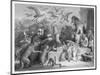 Summoned to the Royal Court by King Noble (The Lion) the Animals Gather for Reinecke's Trial-W. French-Mounted Art Print