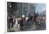 Summoned to Waterloo, Brussels, 1815, C.1898-Robert Alexander Hillingford-Framed Giclee Print