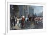 Summoned to Waterloo, Brussels, 1815, C.1898-Robert Alexander Hillingford-Framed Giclee Print